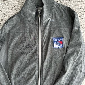 Signed New York Rangers Athletic Jacket